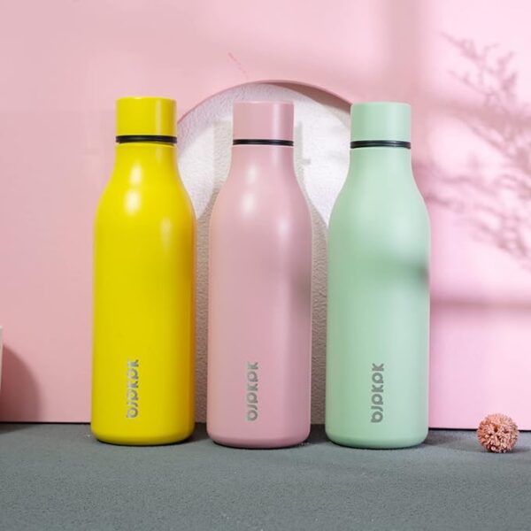 BJPKPK Insulated Water Bottles, 18 oz Stainless Steel Metal Water Bottle. - Image 2